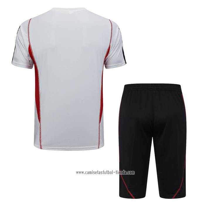 Chandal del Sao Paulo 2023 2024 Manga Corta Gris - Pantalon Corto